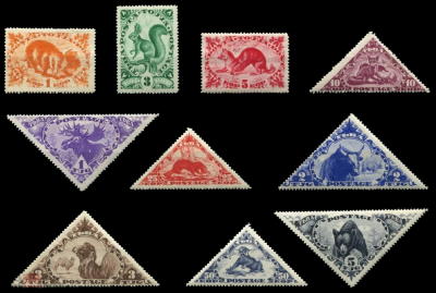1935 СССР Тува Дикие животные СК № 63 - 72 MNH OG каталог 4900 руб.-Photoroom.png-Photoroom.png
