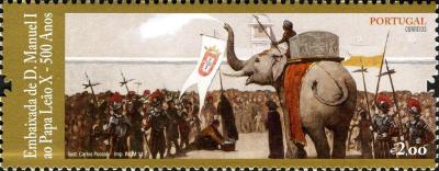 2014. Посольство короля Мануэла I к папе Льву X - 500 лет..jpg