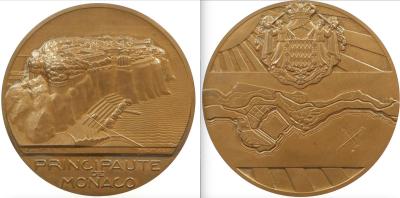 2011.3. LOUIS II Médaille, Le Rocher. 1943.jpeg