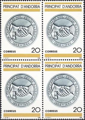 1988. Paréage of Andorra,.jpg