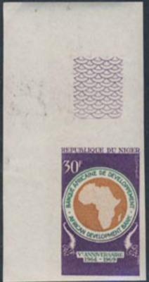 NIGER (1969) Map of Africa.-500.jpg