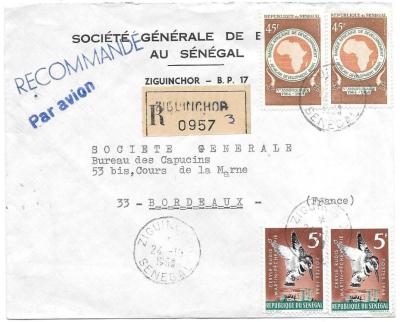 SENEGAL. N°322 oblitéré de 1969+-1.jpg