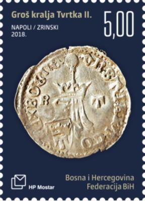 Numismatics, King Tvrtko II, Dinar and Groš-320.jpg