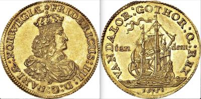 Дания, 4 дуката 1658..jpeg