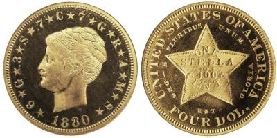 США, стелла : 4 доллара 1880..jpeg