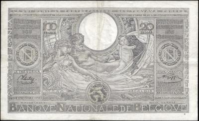 100 Francs : 20 Belgas 1942..jpeg