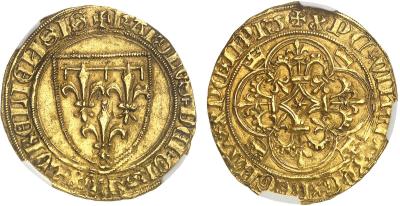 Карл I Орлеанский, Асти, скудо : экю д'ор.jpg