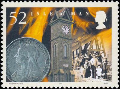 52. Silver-Coin-of-1893-Joe-Mylchreest-Foxdale-Clock-Tower.jpg