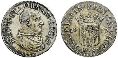 Леринское аббатство, луиджино 1669. Abbaye de Lérins.jpg